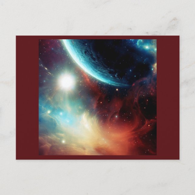 Cartão Postal SF - Ópera Espacial 3 (Frente)