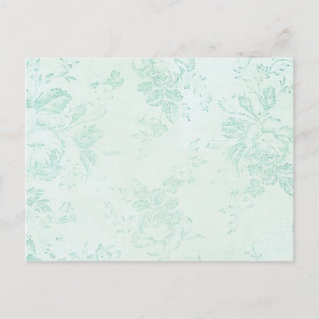 Cartão Postal Shabby Tiffany (Frente)