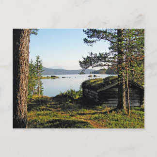 Cartão Postal Shack de Pesca