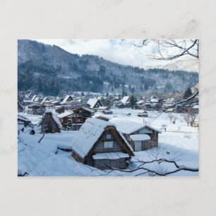Cartão Postal Shagawa River Gifu Japão