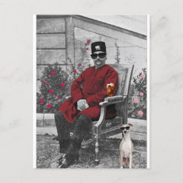 Cartão Postal shah persa de Qajar - Irã