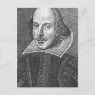 Cartão Postal Shakespeare