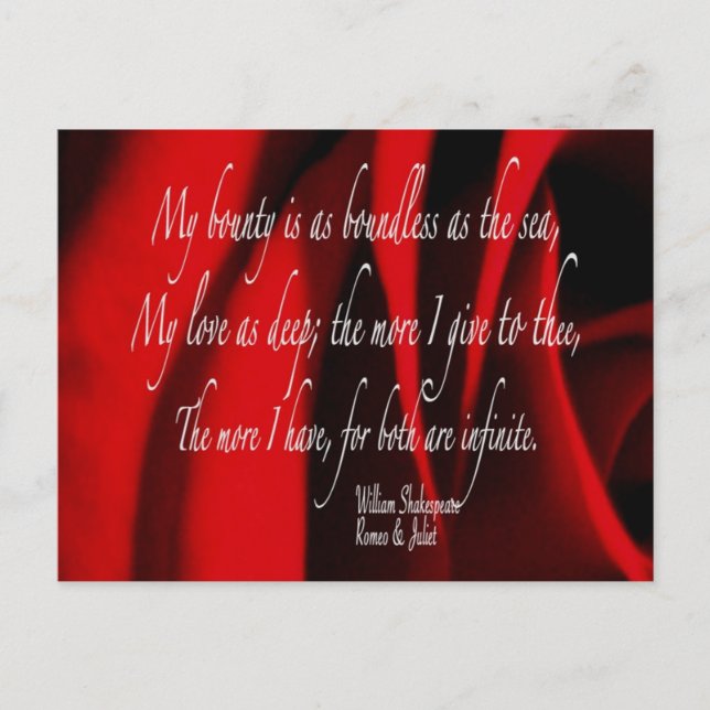 CARTÃO POSTAL SHAKESPEARE 2 (Frente)