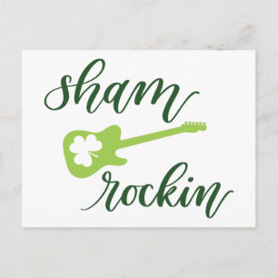 Cartão Postal Sham Rocking