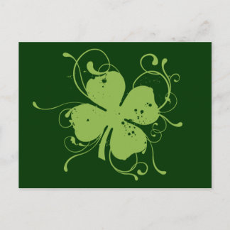 Cartão Postal Shamrock