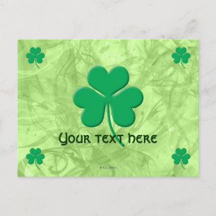 Cartão Postal Shamrock