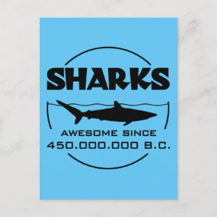 Cartão Postal Sharks Incrível Desde 450.000.000 A.C.
