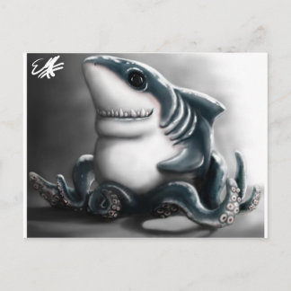 CARTÃO POSTAL SHARKTOPUS
