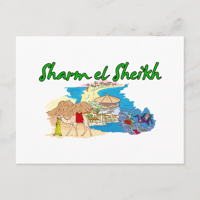 Cartão Postal Sharm el Sheik - Egito.png (Frente)