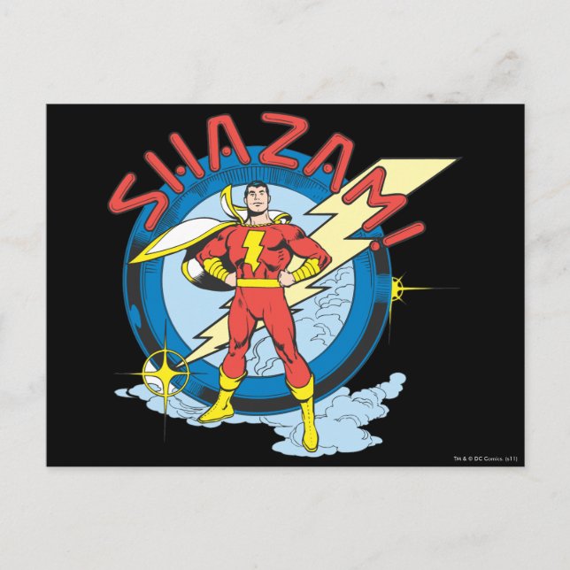 Cartão Postal Shazam (Frente)