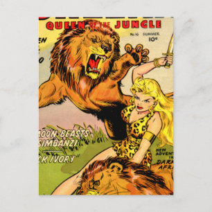Cartão Postal Sheena Rainha da Selva