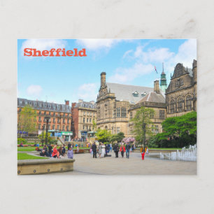 Cartão Postal Sheffield