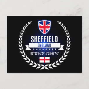 Cartão Postal Sheffield
