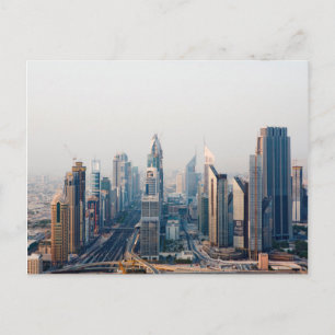 Cartão Postal Sheikh Zayed Road