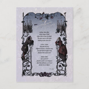 Cartão Postal Shelley "Wanderers" Cartão-postal vitoriano