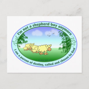 Cartão Postal Shepherd Boy