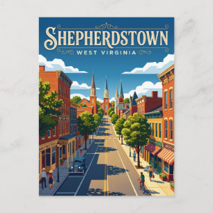 Cartão Postal Shepherdstown EUA