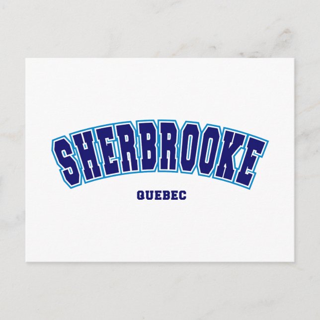 Cartão Postal Sherbrooke Collegiate (Frente)