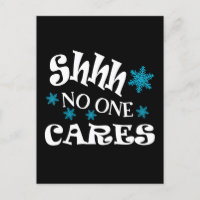 Shhhhh, Ninguém se preocupa," texto engraçado, flo