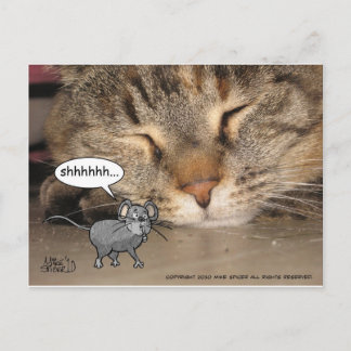 Cartão Postal Shhhhhhh…