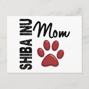 Cartão Postal Shiba Inu Mãe 2