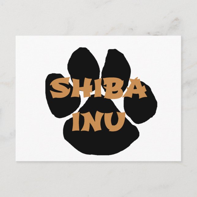 Cartão Postal shiba inu name paw.png (Frente)