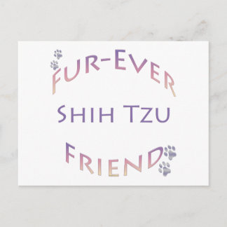 Cartão Postal Shih Tzu Fuere Friend