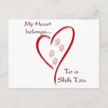Shih Tzu Heart Pertence