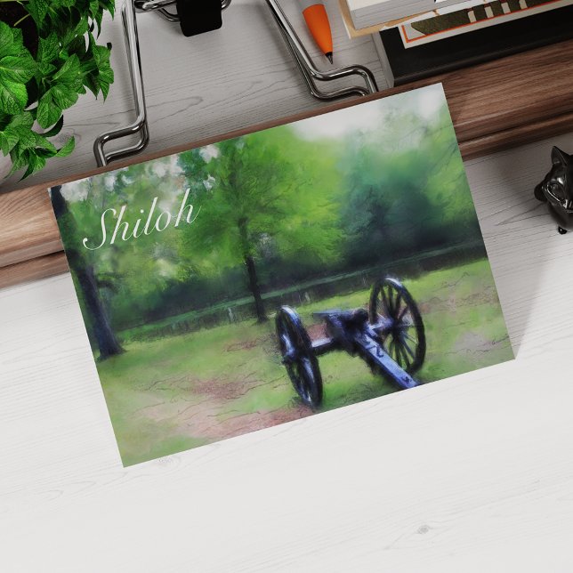 Cartão Postal Shiloh E O Canhão No Sangrento Pond (Criador carregado)