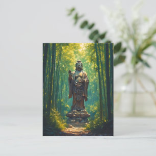 Cartão Postal Shinrin no Hotoke (Buda da floresta)