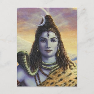 Cartão Postal Shiva Mahadeva