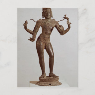 Cartão Postal Shiva Vinadhara Dakshina-Murti, dravidian
