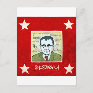 Cartão Postal Shostakovich