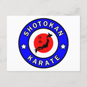 Cartão Postal Shotokan Karate