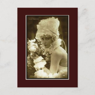 Cartão Postal Show Girl 1920
