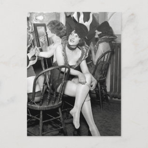 Cartão Postal Showgirls nos Bastidores, 1926