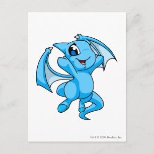 Cartão Postal Shoyru Blue