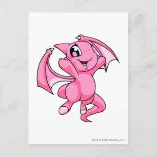 Cartão Postal Shoyru Pink