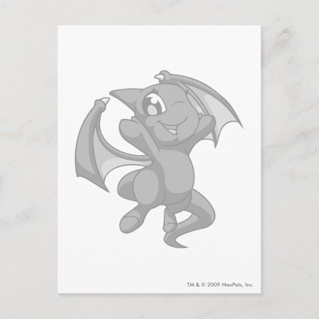 Cartão Postal Shoyru Silver (Frente)