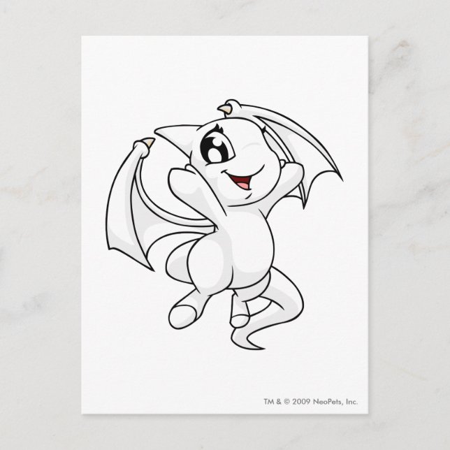 Cartão Postal Shoyru White (Frente)