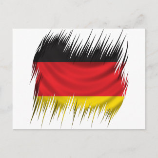 Cartão Postal Shredders German Flag