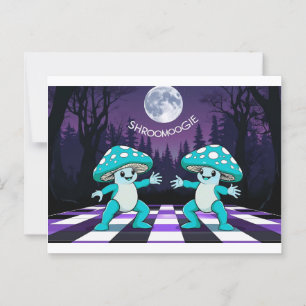Cartão Postal Shroom Boogie Tshirt