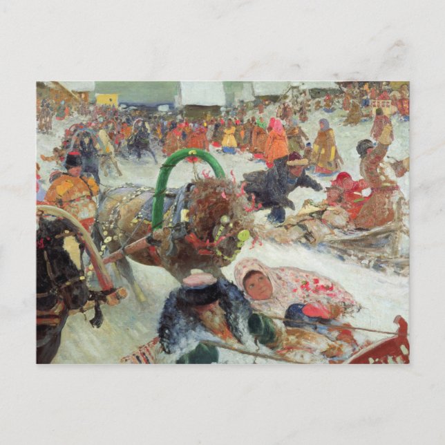 Cartão Postal Shrovetide, 1905 (Frente)