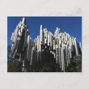 Cartão Postal Sibelius Monument