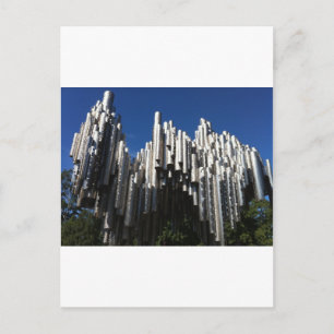 Cartão Postal Sibelius Monument