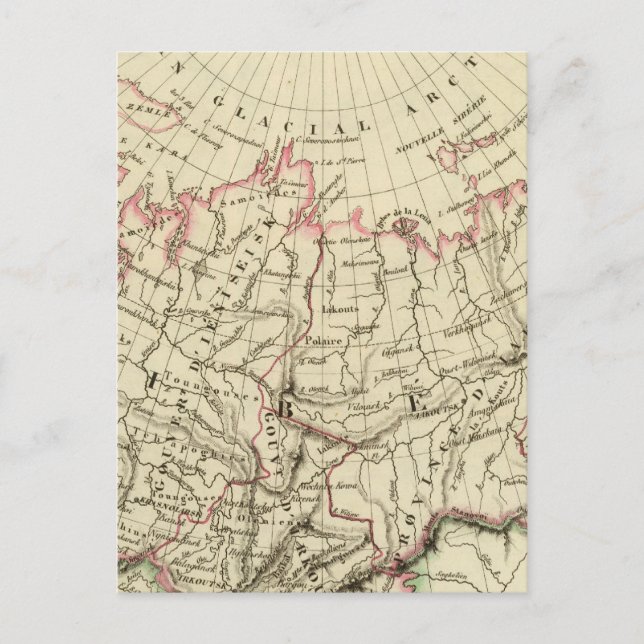 Cartão Postal Sibéria (Frente)