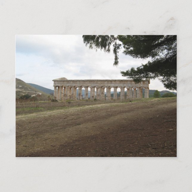 Cartão postal Sicília (Frente)