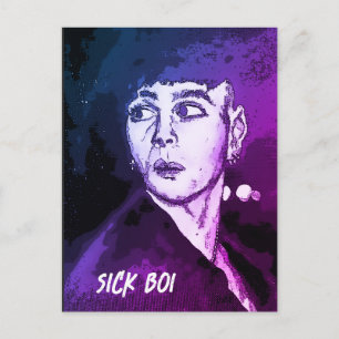 Cartão Postal Sick Boi Ren