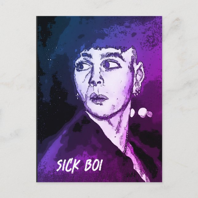Cartão Postal Sick Boi Ren (Frente)