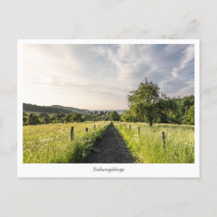 Cartão Postal Siebengebirge Alemanha